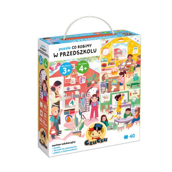 box front Puzzle Co robimy w przedszkolu 3+ 4+