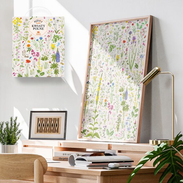 Puzzlove Kwiaty polne 1000 elementow puzzle dla doroslych