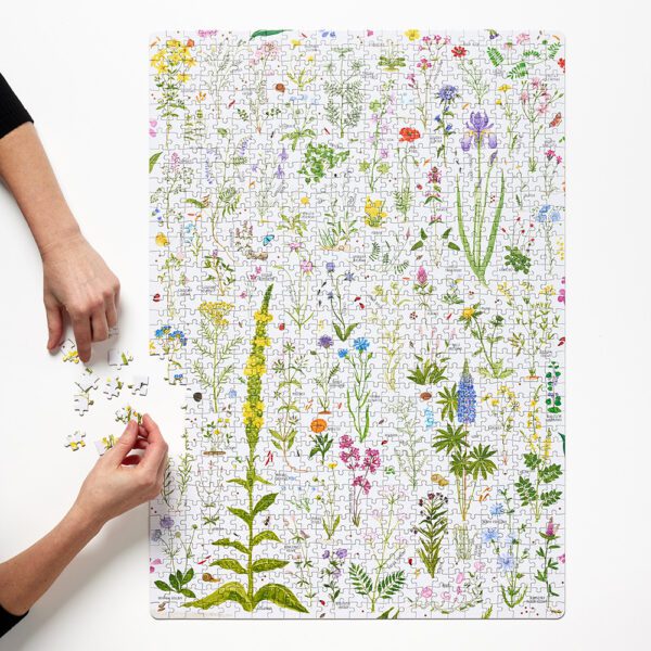 puzzle Puzzlove Kwiaty polne kwiaty ukladanka dla doroslych 1000 elementow